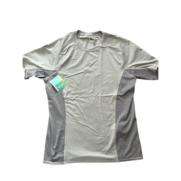 Sea-Doo Men's‎  Short Sleeve Rash Guard Swim Shirt UV Protection NEW XL Gray - Picture 1 of 8